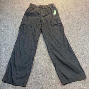 Brand New GAP Kids Size 12 XL Black Cargo Straight Leg Pants Pockets